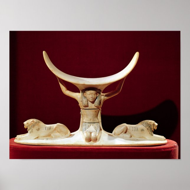 Poster Detenção de Cabeça com Shu, o Deus Egípcio do Ar (Frente)