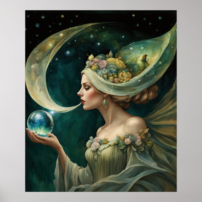 Poster Detentor De Segredos Celestiais (Frente)