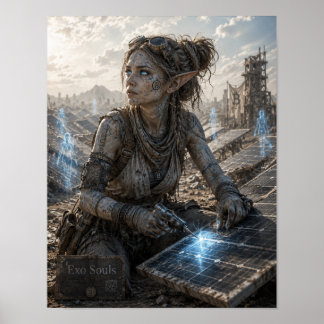 Poster Determination / Solar Engineer / Ruined Solar Farm