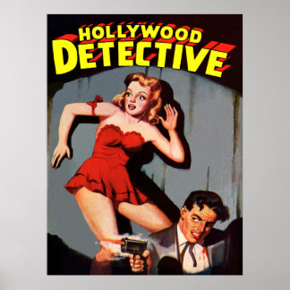 Póster Detetive Hollwood