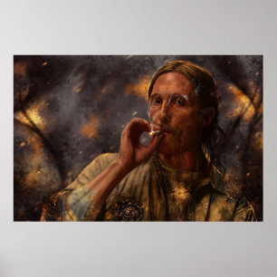 Poster Detetive Real Rust Cohle 2014