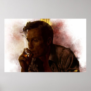 Poster Detetive Rust Cohle
