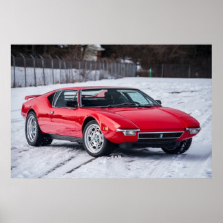 Poster Detomaso Pantera