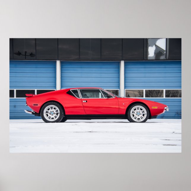 Poster Detomaso Pantera (Frente)