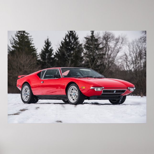 Poster Detomaso Pantera (Frente)
