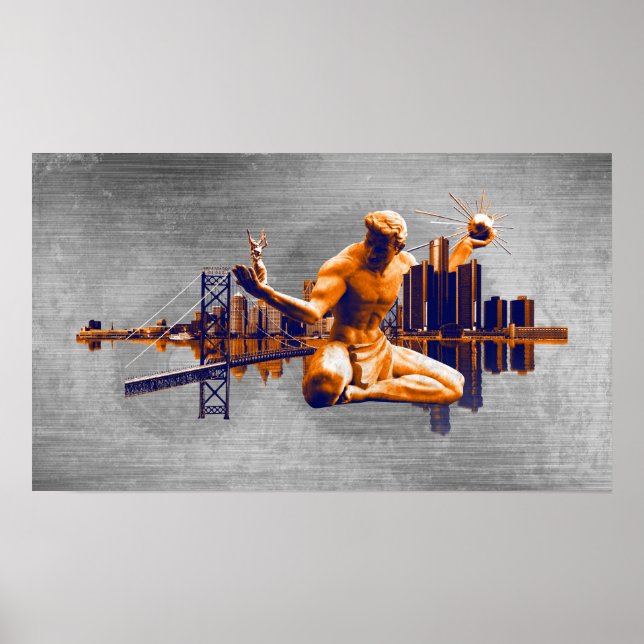 Poster Detroit City (Frente)