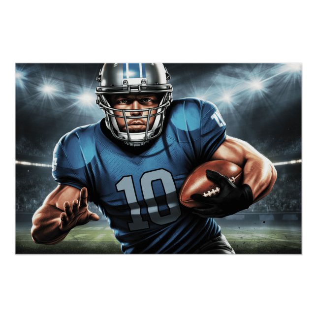 Póster Detroit Lions 3 (Frente)