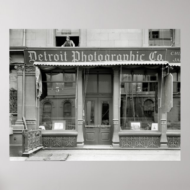 Póster Detroit Photographics Co., 1900 (Frente)
