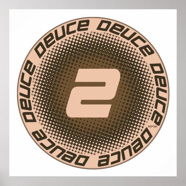 Poster Deuce nº 1 (Frente)