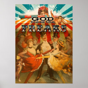 Póster Deus abençoe os anormais 2