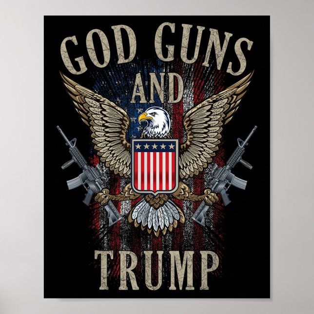 Poster Deus Armas E Sinalizador De Alteração De segundo D (Frente)