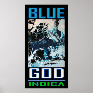 PÓSTER DEUS AZUL INDICA