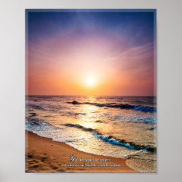 Poster Deus Compreende As Nossas Orações Mesmo Quando..