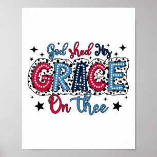 Poster Deus Deu Sua Graça Ao Cristão 4 De Julho P