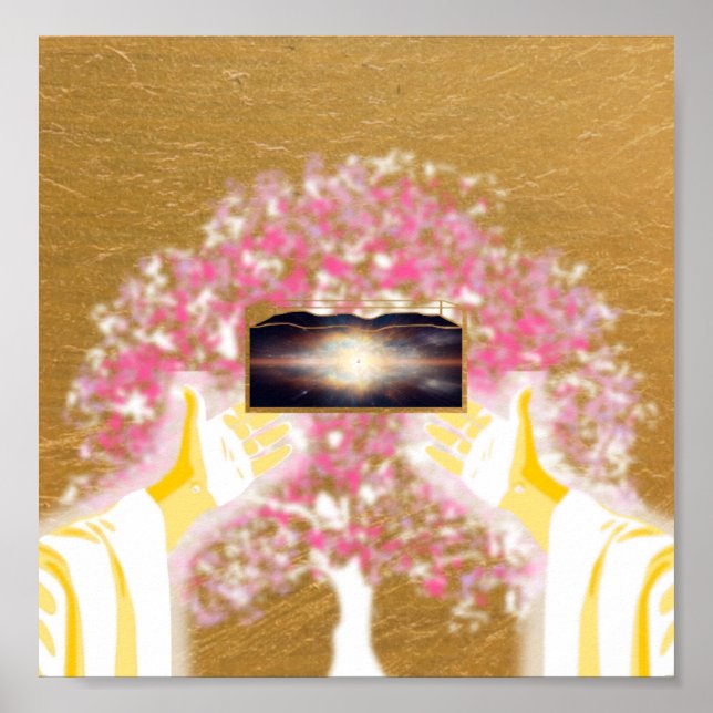 Poster Deus disse, que haja luz (Frente)