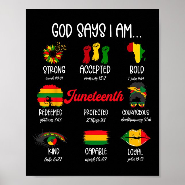 Poster Deus Diz Que Sou O Décimo Junto Dia da Independênc (Frente)
