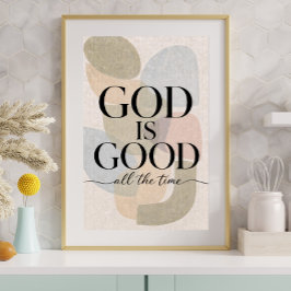 Poster DEUS É BOM | Cristão