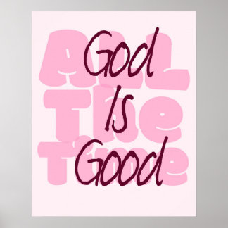 Poster Deus é Bom o tempo todo