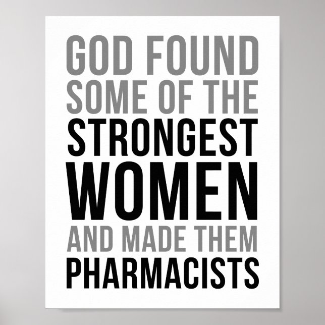 Poster Deus Encontrou Algumas Das Mulheres Mais Fortes (Frente)