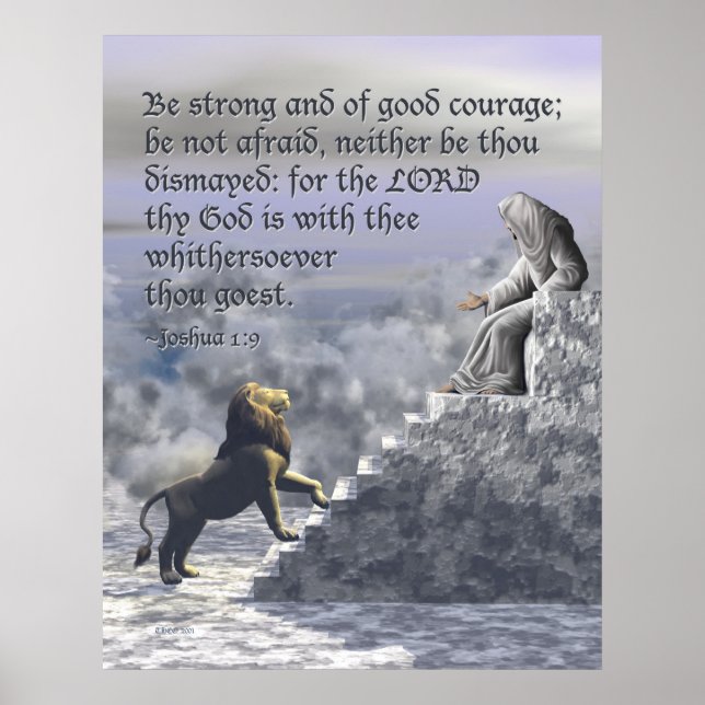 Póster Deus está com você (Frente)