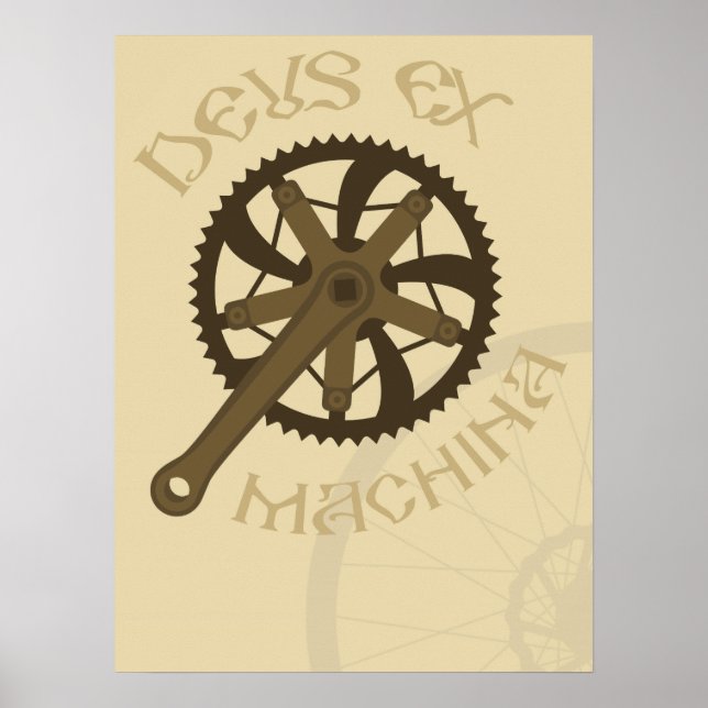 Póster Deus ex machina (Frente)