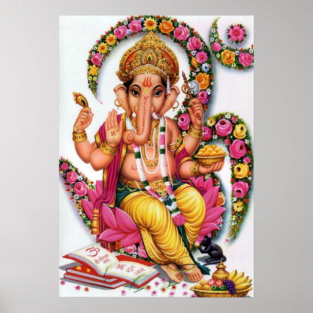 Póster Deus Ganesha (Frente)