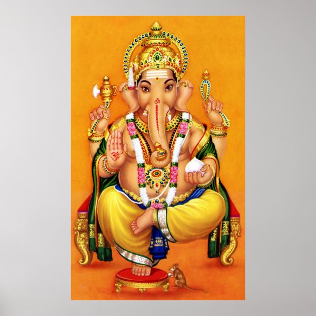 Póster Deus Ganesha (Frente)