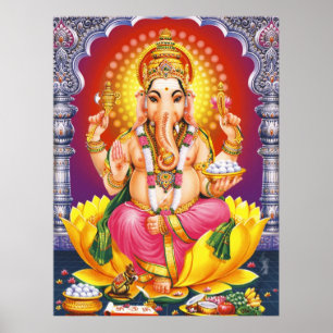 Poster Deus Ganesha