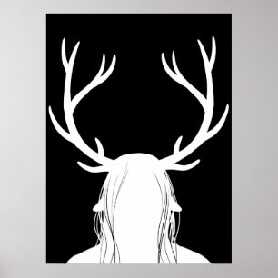 Póster Deus Horned