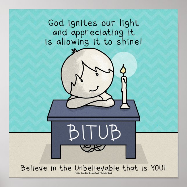 Poster Deus Ignora Nossa Luz (Frente)