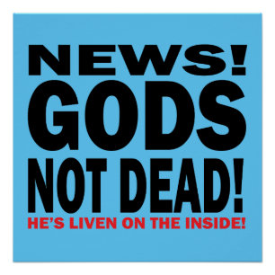Póster DEUS NÃO MORTO! poster de notícias