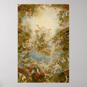 Póster Deus o Almighty do pai por Antoine Coypel