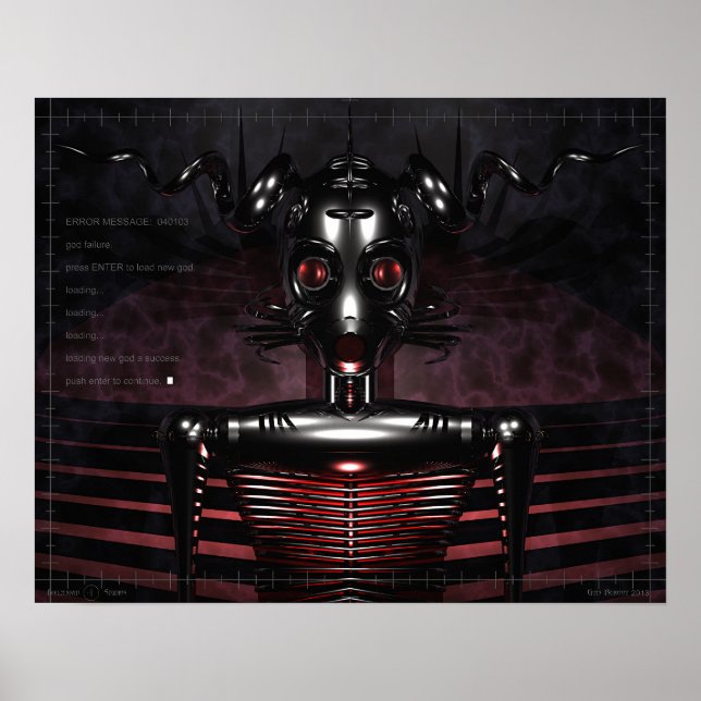 Póster Deus Reboot 2013 (Frente)