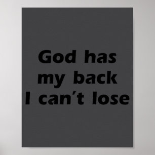 Poster Deus Retro Meu Back Cristãos Eu Não Posso Perder S