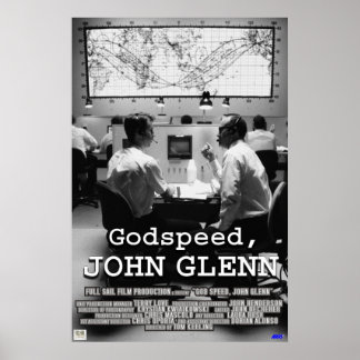 Póster Deus Speed John Glenn