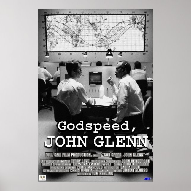 Póster Deus Speed John Glenn (Frente)