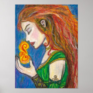 Póster Deusa Brigid