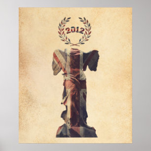 Póster Deusa BRITÂNICA da vitória