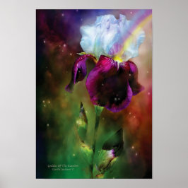 Poster Deusa Da Arte Arco-Íris Poster/Impressão