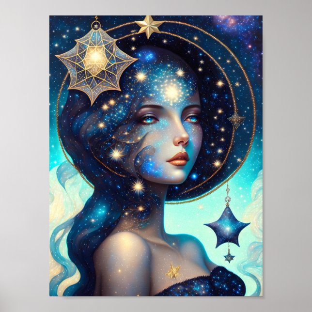 Poster Deusa das Estrelas (Frente)