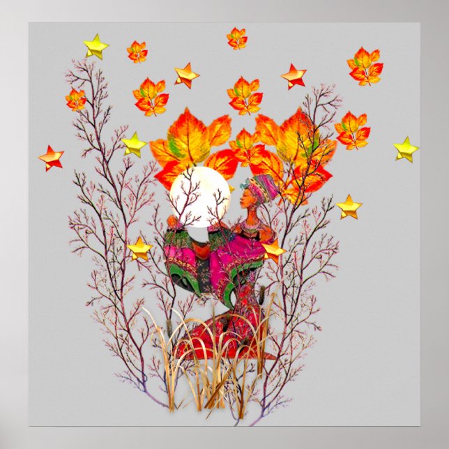 Póster Deusa de inverno (Frente)