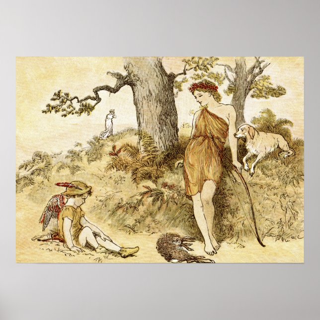 Póster Deusa Diana (Frente)