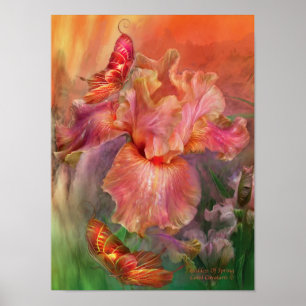 Póster Deusa do poster/impressão da arte do primavera