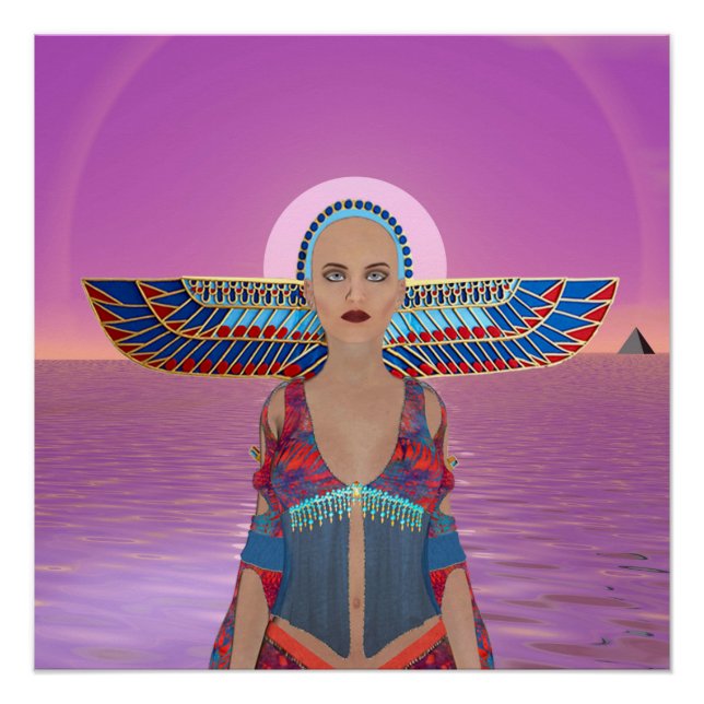 Póster Deusa Egípcia (Frente)