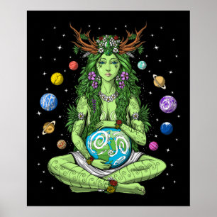 Poster Deusa Gaia
