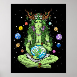 Poster Deusa Gaia