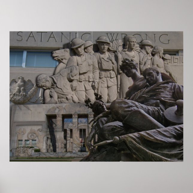 Póster Deusa Illuminati (Frente)