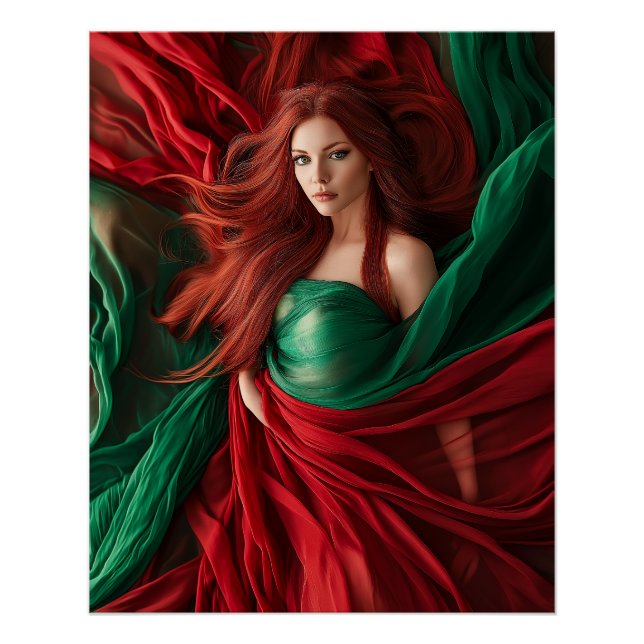 Póster Deusa Vermelha (Frente)