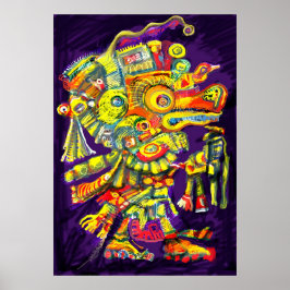 Poster ***Deuses Antigos II*** Pintura digital de Albruno