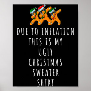 Poster Devido à Inflação, Este é o F das Blusas de Natal